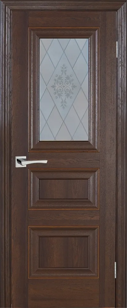 Фото Межкомнатная дверь PSB-29 Дуб Оксфорд темный